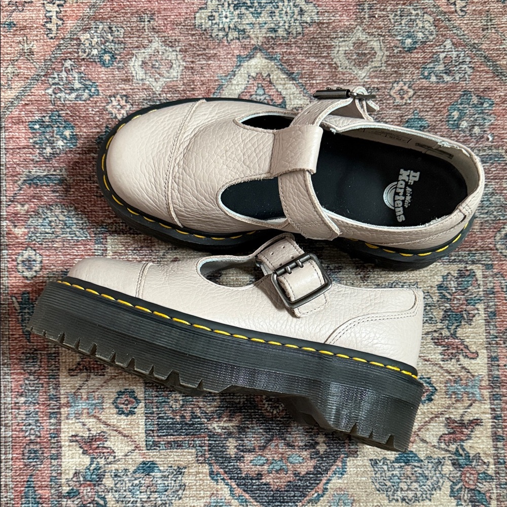 Dr. Martens Platform Mary Jane Shoes